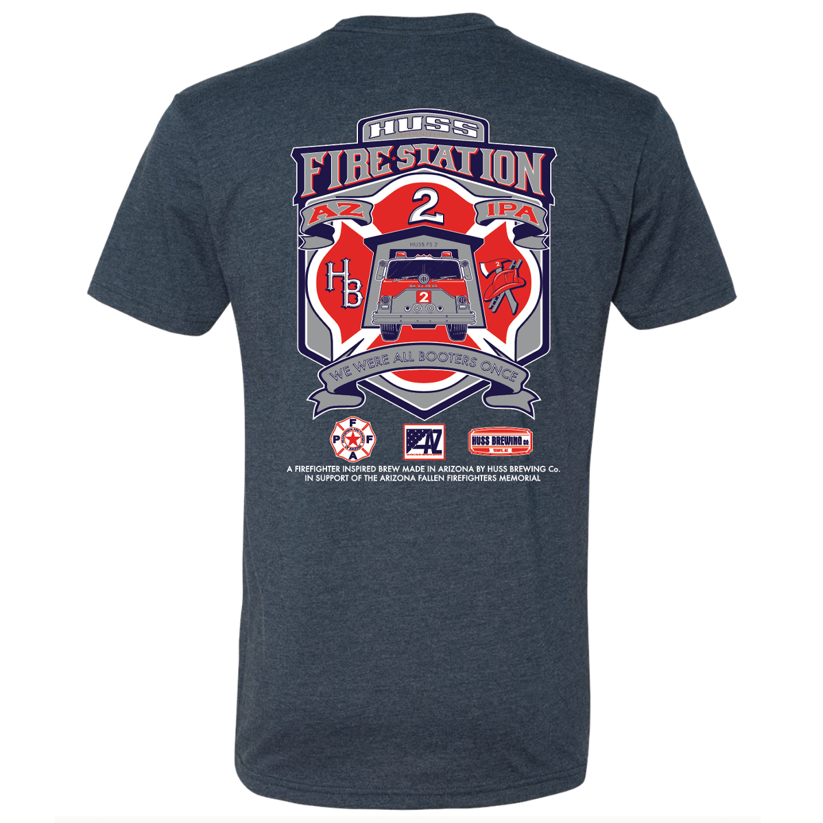 Fire Station 2 IPA Navy Tshirt