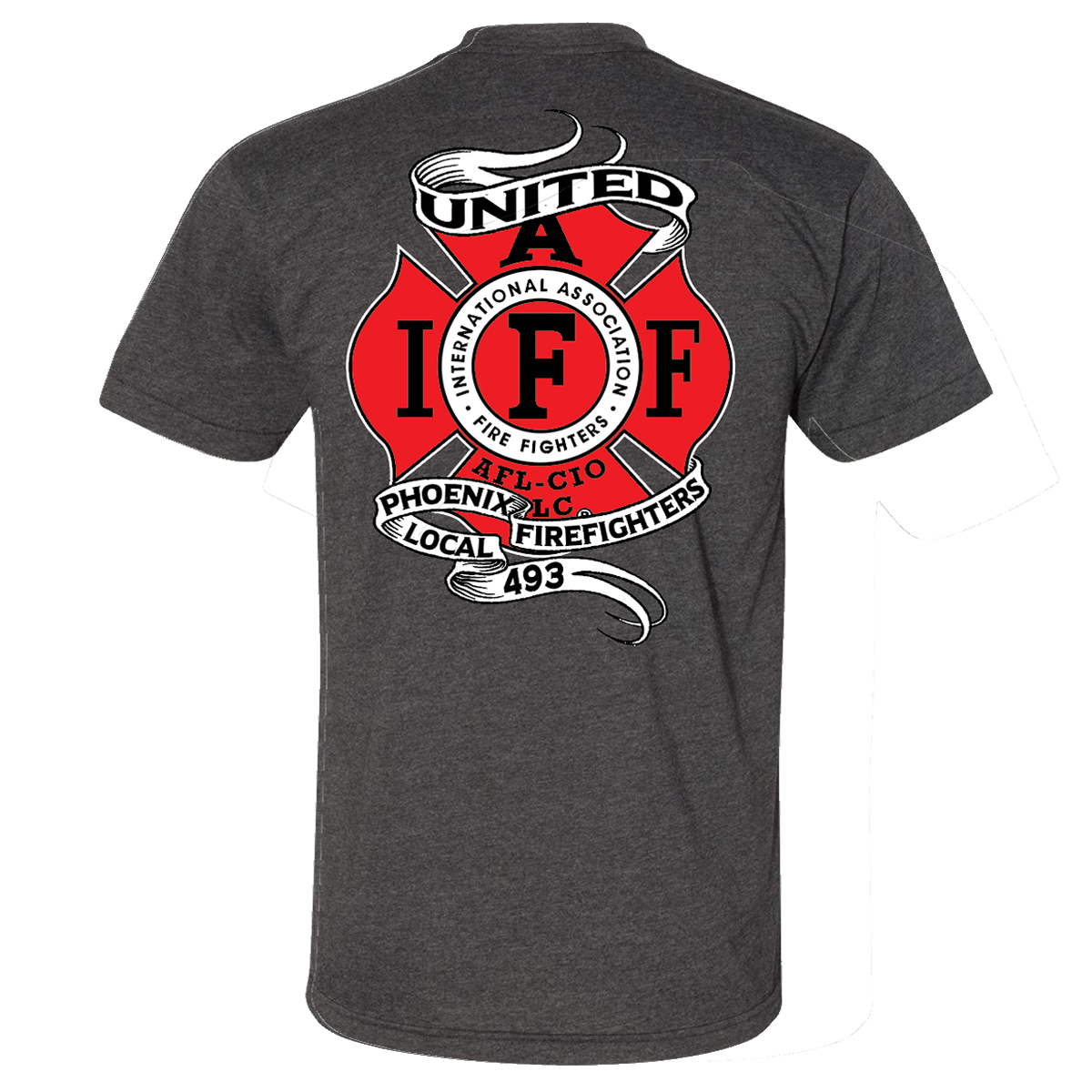 L493 Banner Asphalt Grey T shirt