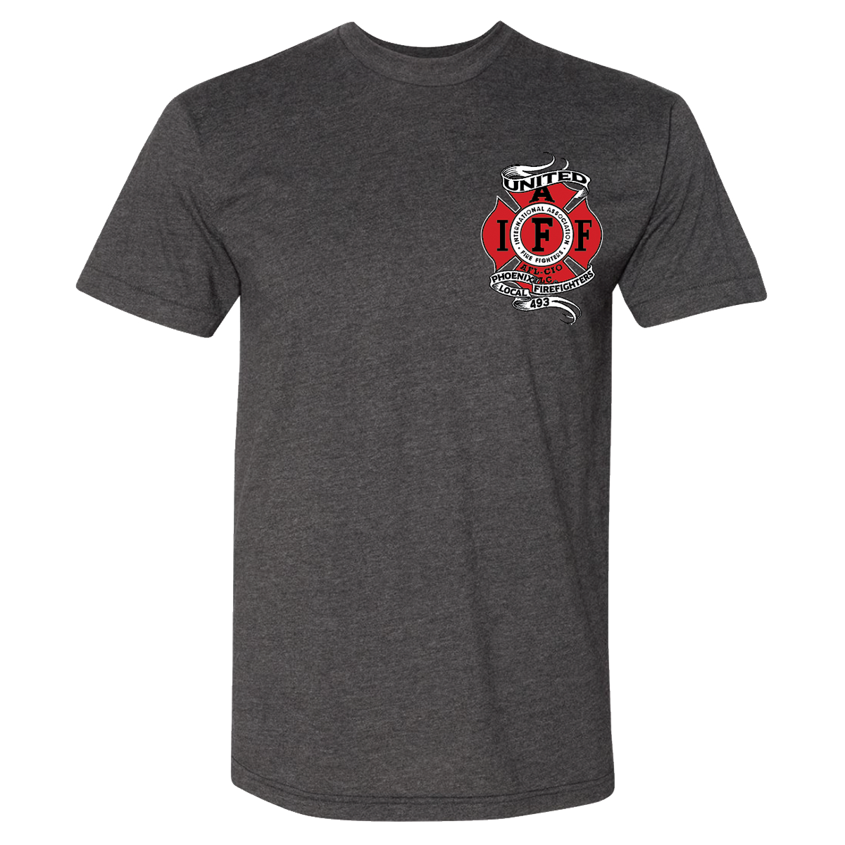 L493 Banner Asphalt Grey T shirt