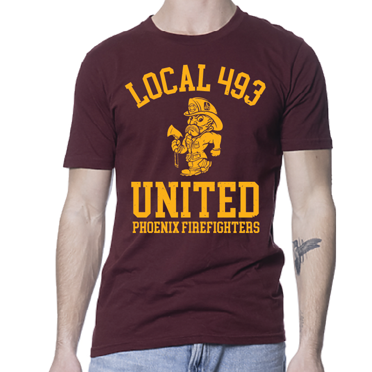 L493 Lil FF Maroon