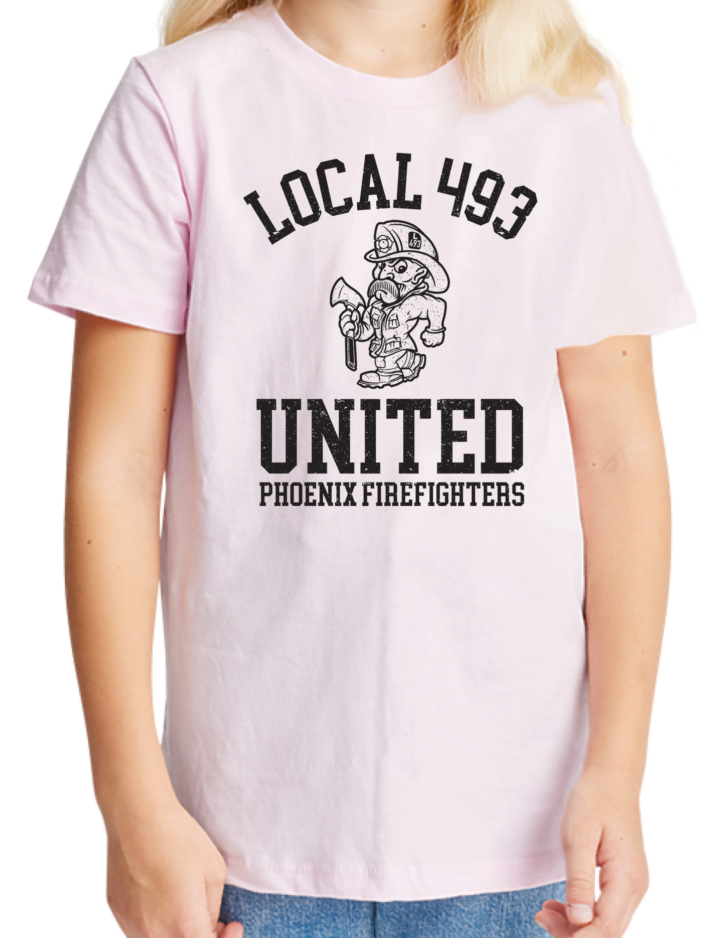 L493 YOUTH Lil Firefighter Tshirt