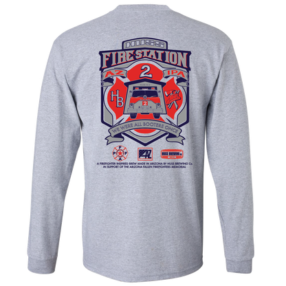 Fire Station 2 IPA Heather Long sleeve shirt