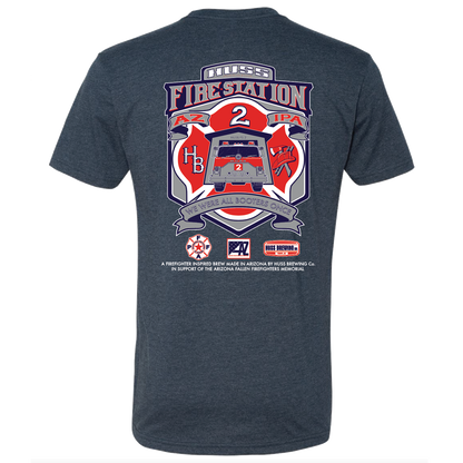 Fire Station 2 IPA Navy Tshirt