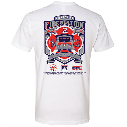 Fire Station 2 IPA White Tshirt