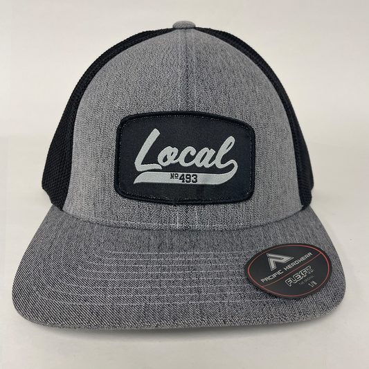 L493 Patch - Heather Grey FITTED